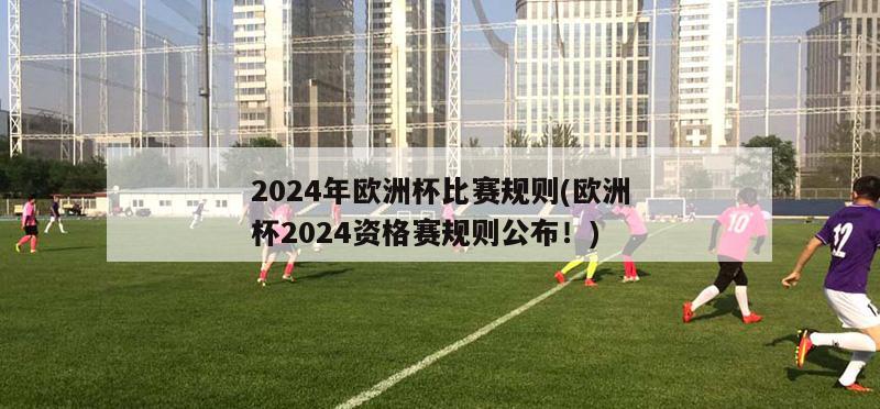 2024年欧洲杯比赛规则(欧洲杯2024资格赛规则公布！)