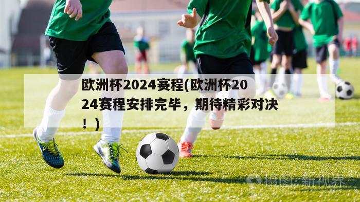 欧洲杯2024赛程(欧洲杯2024赛程安排完毕，期待精彩对决！)